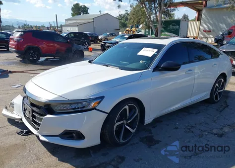 2021 Honda Accord Sport 2.0T from USA, damaged, VIN 1HGCV2F32MA005018